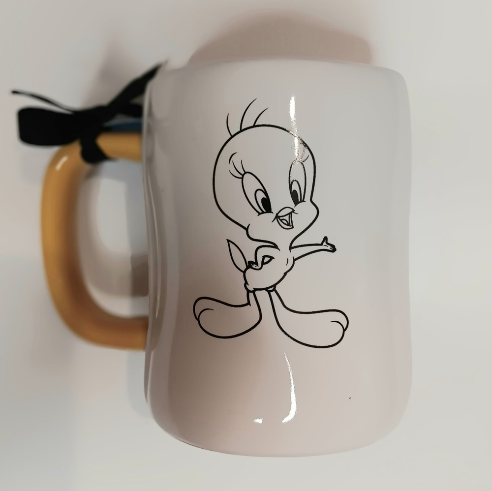 New Two-Sided Rae Dunn "I Taut I Taw A Putty Tat!" Mug